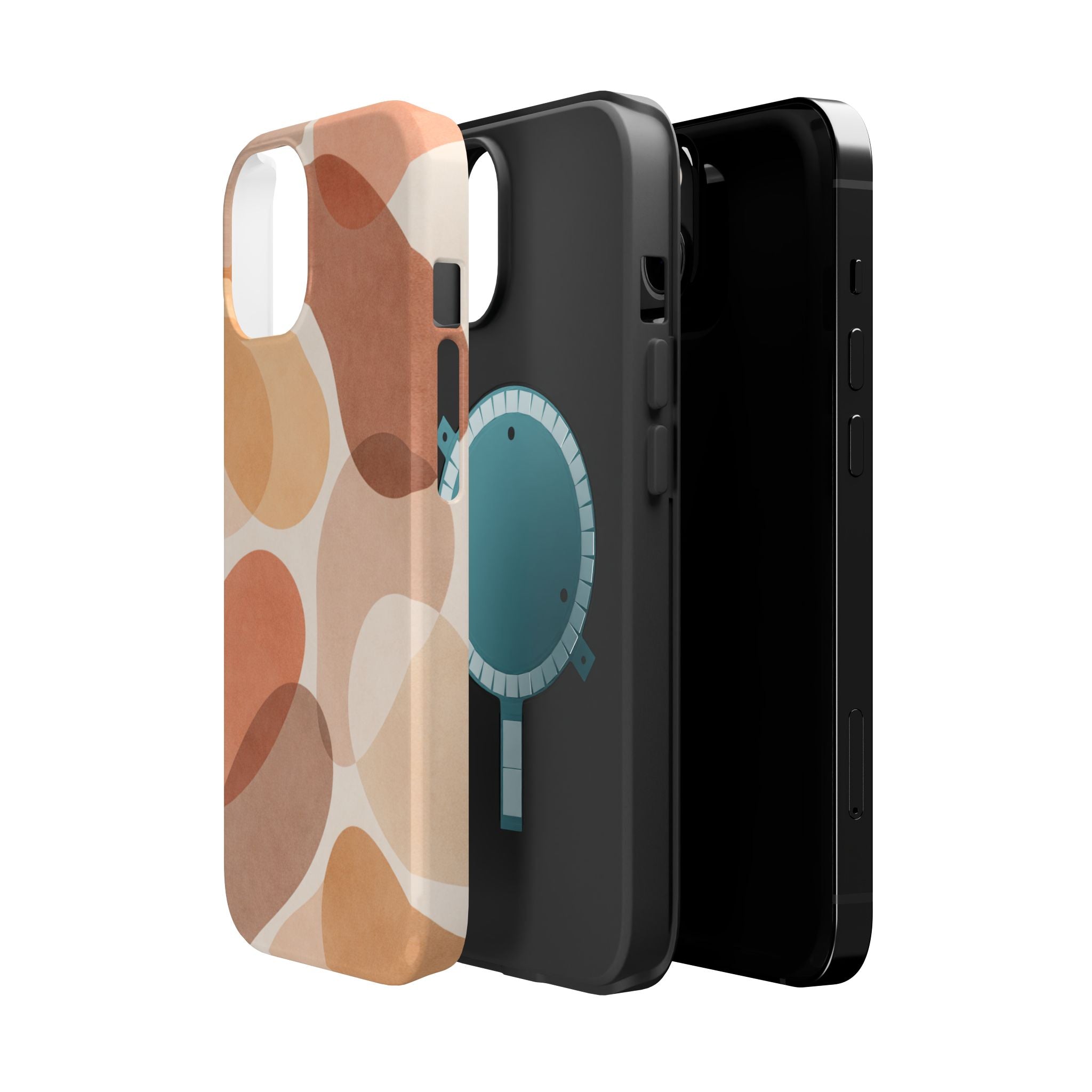 Abstract Terracotta Magnetic Impact Phone Case