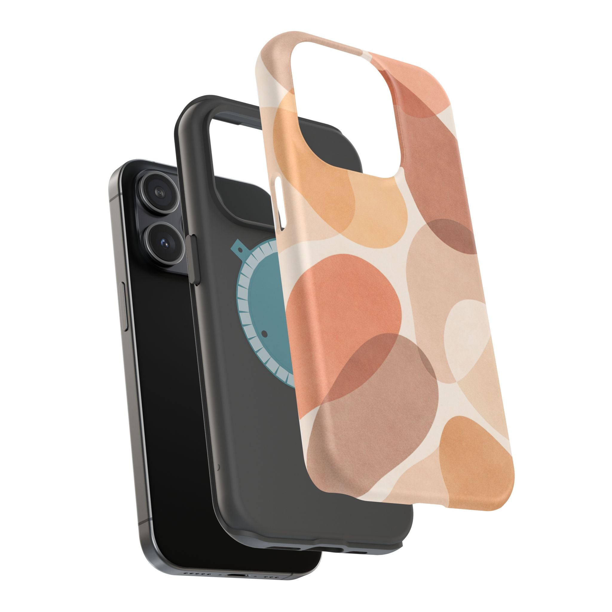Abstract Terracotta Magnetic Impact Phone Case