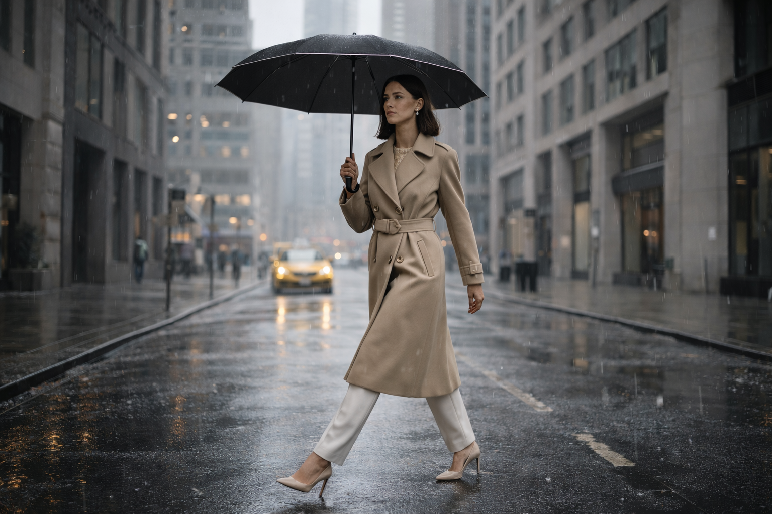 Automatic Reverse Folding Umbrella